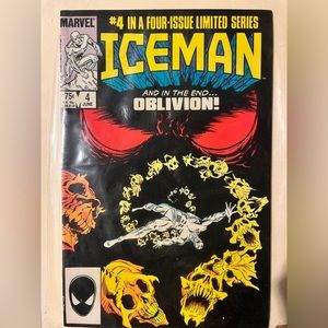 1985 iceman comic book